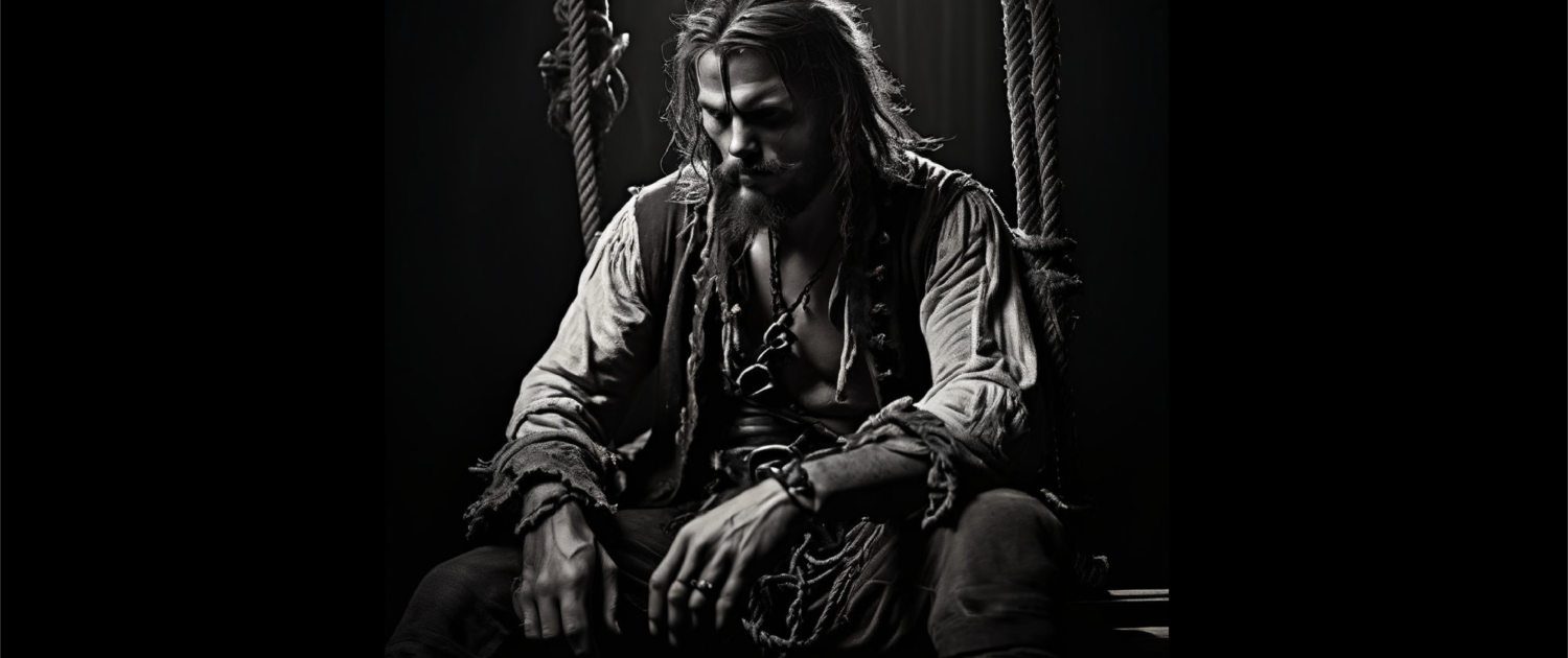 Pirate im Kerker